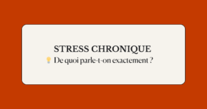 Image couverture article stress chronique définition