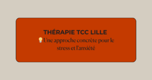 Image de couverture article Thérapie TCC Lille
