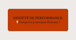 couverture de l'article pour comprendre l'anxiété de performance